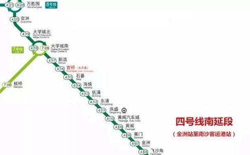 廣州地鐵4條新線開通 廣州地鐵各新線開通路線圖 廣州地鐵哪幾條新的開通了