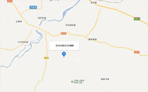 長沙方特東方神畫在哪里+地圖