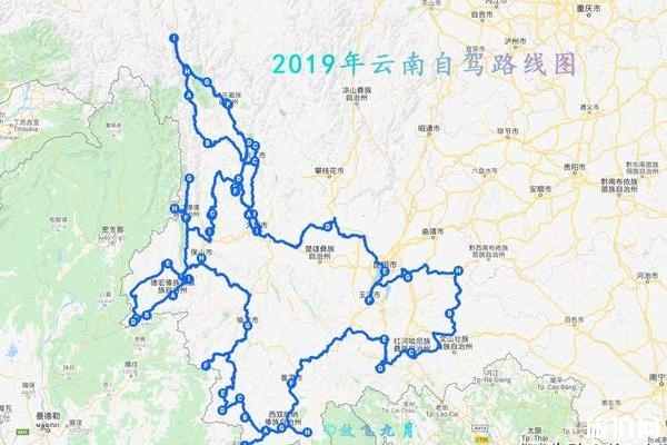 北京自駕到云南路線及費用多少錢